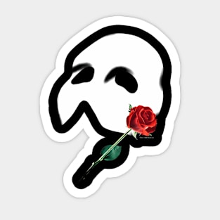 Phantom Of The Opera' Rose Sticker